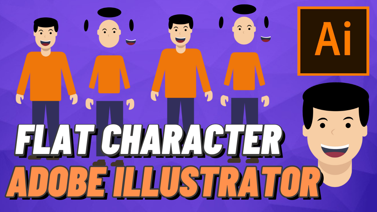 How to Make Flat Characters on Adobe Illustrator - Discova | Unlock ...